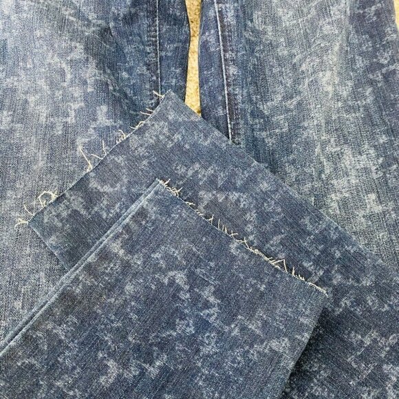 Hollister Tribal Print Jeans Jumpsuit Denim Bib Overall Sz XS - Picture 11 of 14